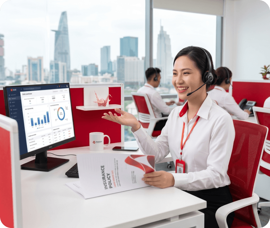 Vận hành Telesales cho ngành Bảo hiểm