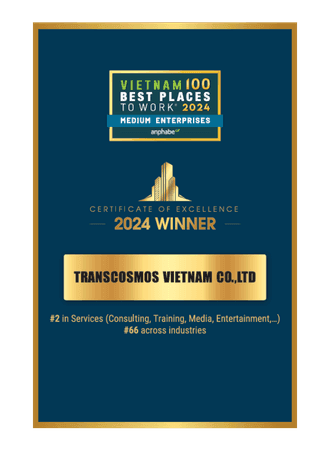 Anphabe TOP 100 best places to work for 2024